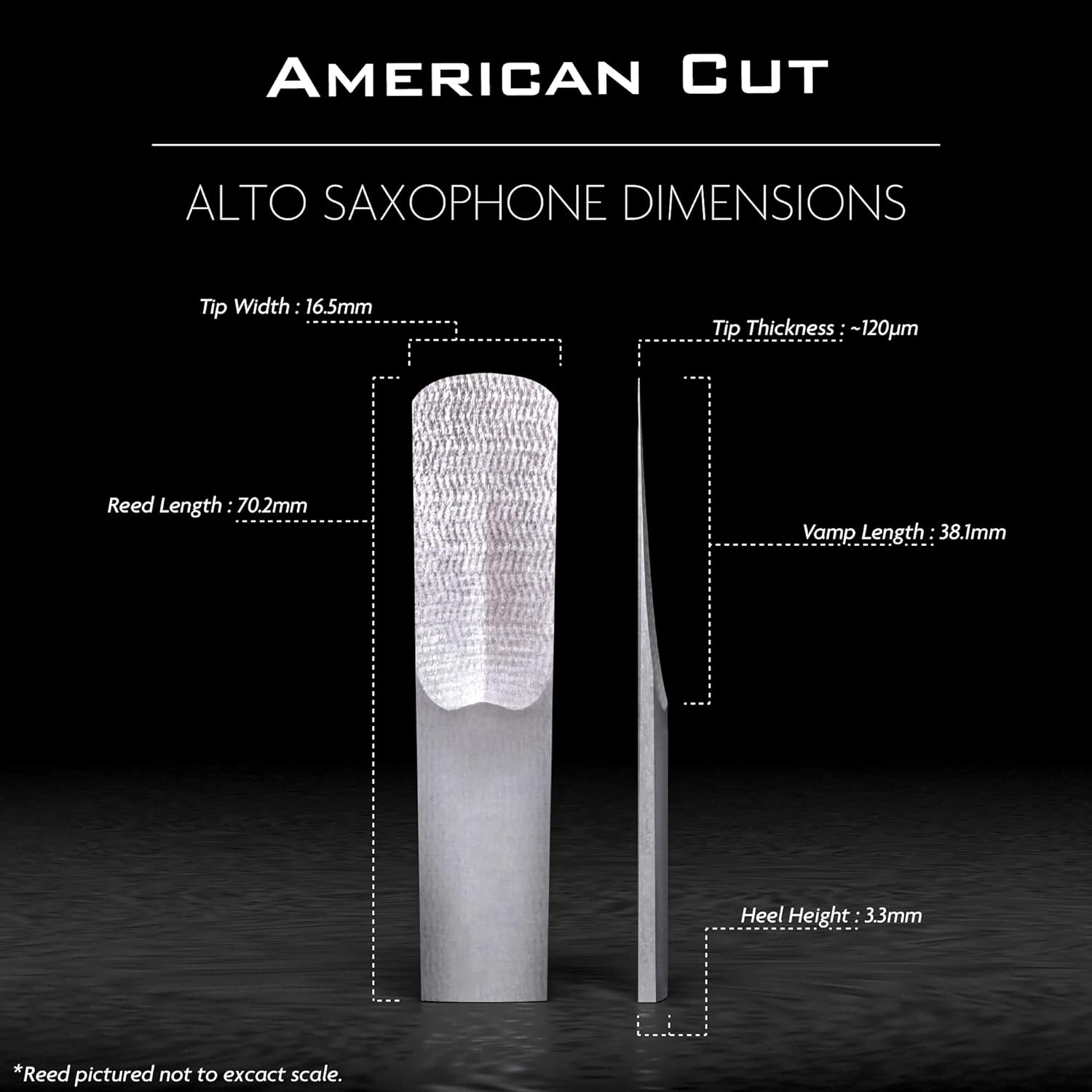 Légère American Cut Alto Saxophone Reeds